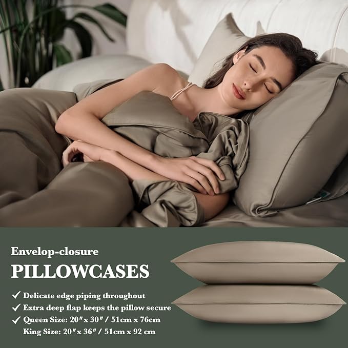 Bamboo Bed Sheet Set - Queen
