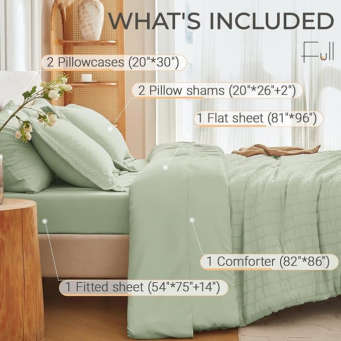 Comforter Set - Full - 7 Piece