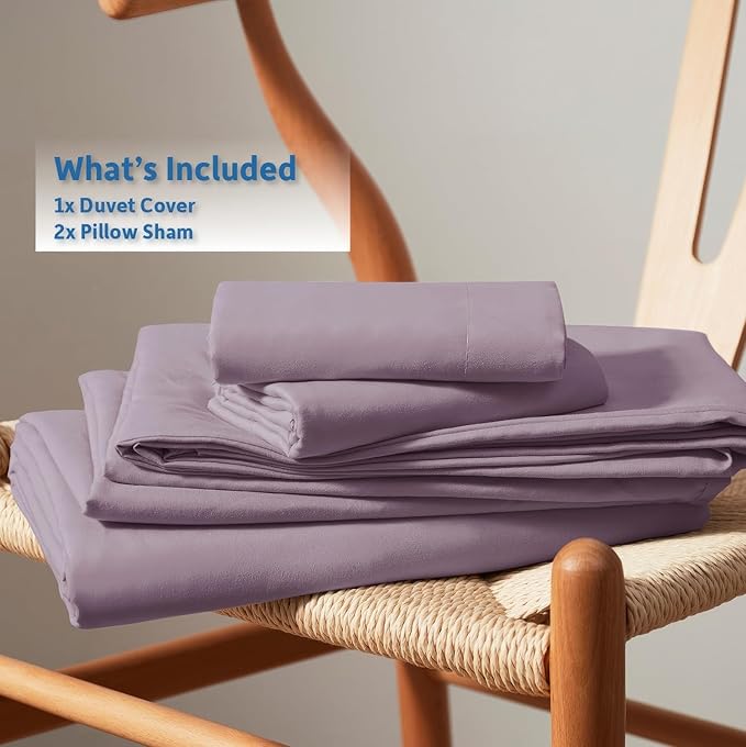 Duvet Cover Set - King - 104 x 90 in - 3 Piece
