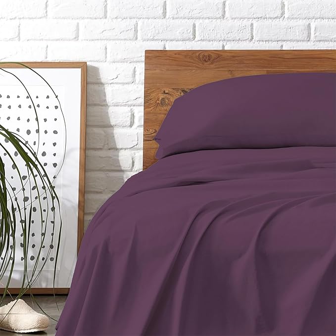 Linen Cooling Bed Sheet Set - Twin - 16 in Deep Pocket - 3 Piece