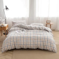 Linen Duvet Cover Set - California King - 3 Piece