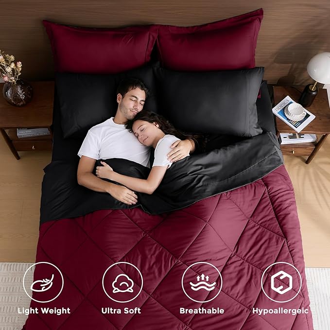 Comforter Set - King - 7 Piece