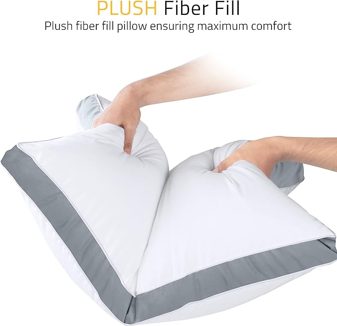 Down Alternative Cooling Bed Pillow - Standard - 2 Piece