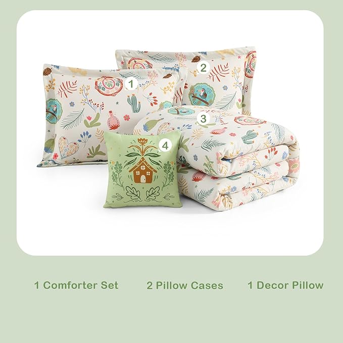 Comforter Set - Full - 4 Piece