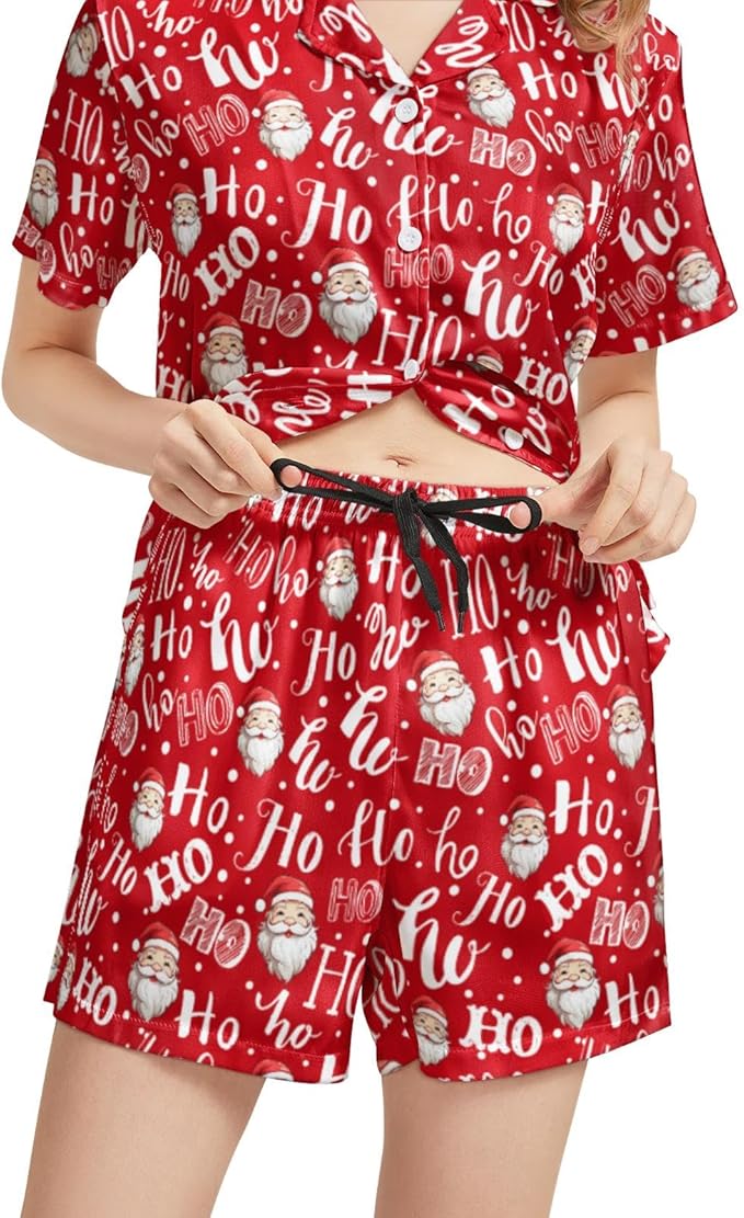 Women's Pajama Set - Short Sleeve - 2 Piece