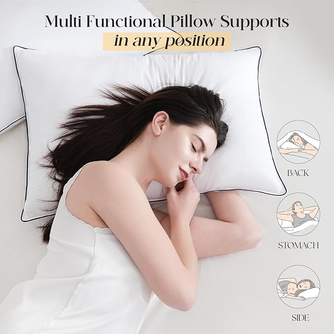 Bed Pillow - Queen - 2 Piece