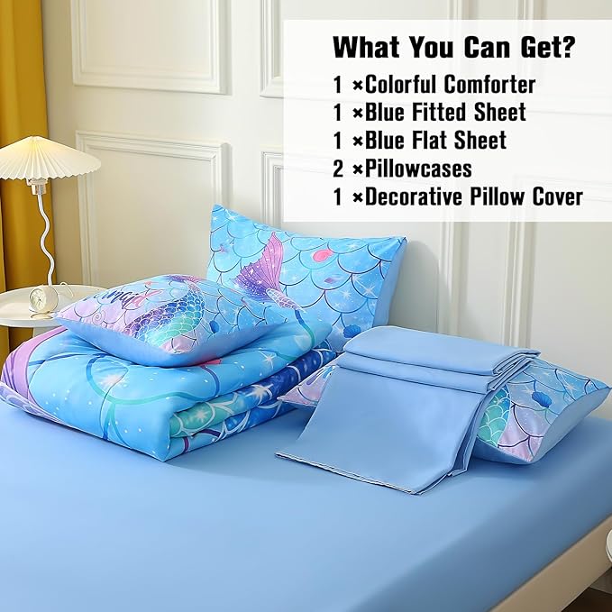 Comforter Set - Full - 6 Piece