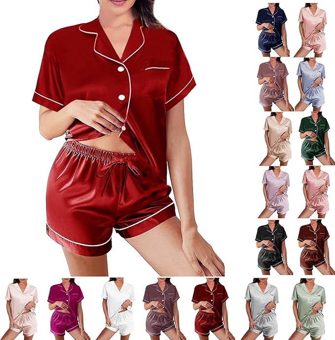 Satin Pajama Set