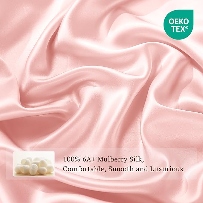 Mulberry Silk Duvet Cover Set - King - 3 Piece