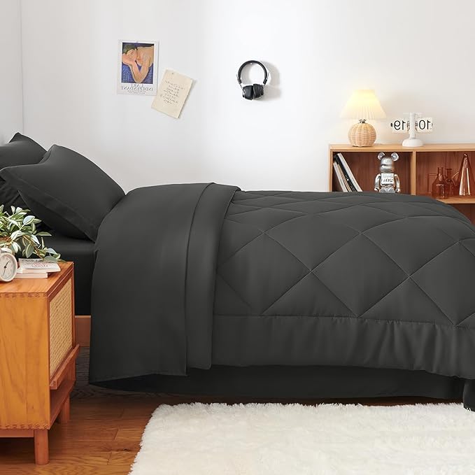 Down Alternative Comforter Set - Twin - 5 Piece
