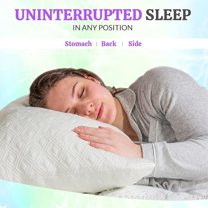 Bamboo Cooling Bed Pillow - King