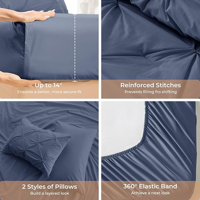Comforter Set - Full - 7 Piece