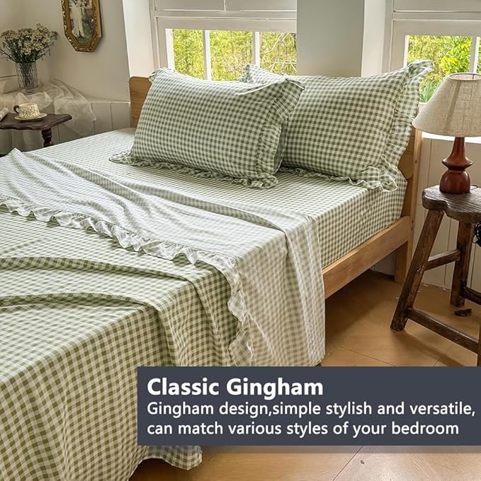 Microfiber Bed Sheet Set - Full - 4 Piece