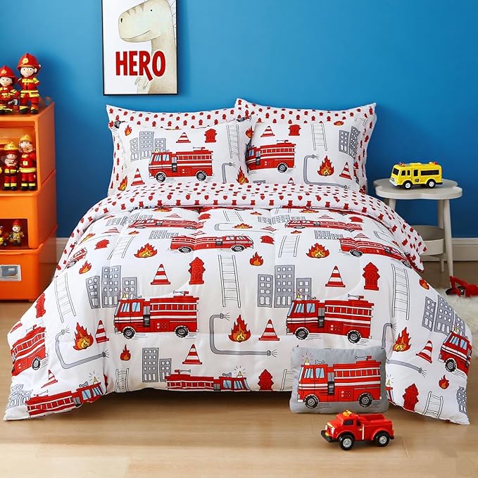 Microfiber Comforter Set - Twin - 6 Piece