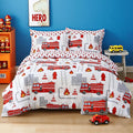 Microfiber Comforter Set - Twin - 6 Piece