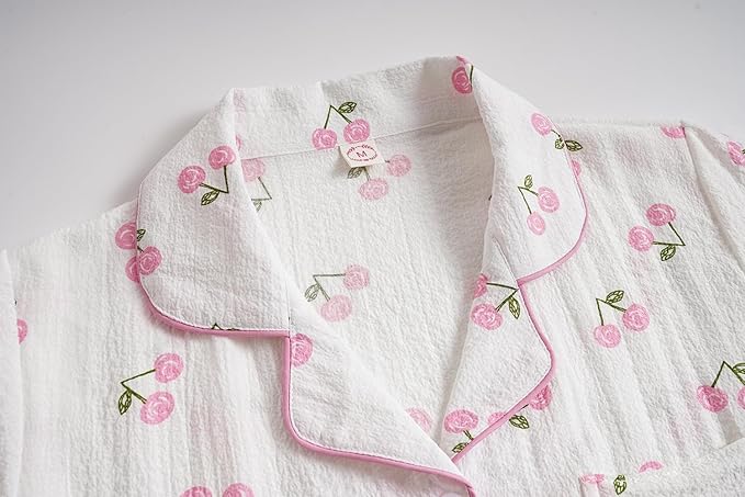 Shorts Pajama Set - Short Sleeve - 2 Piece