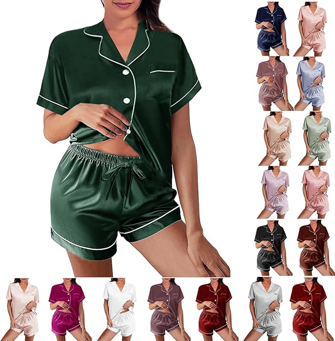 Satin Pajama Set