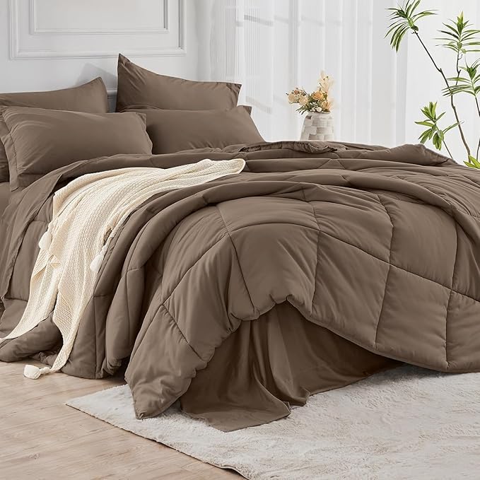 Down Alternative Comforter Set - California King - 7 Piece