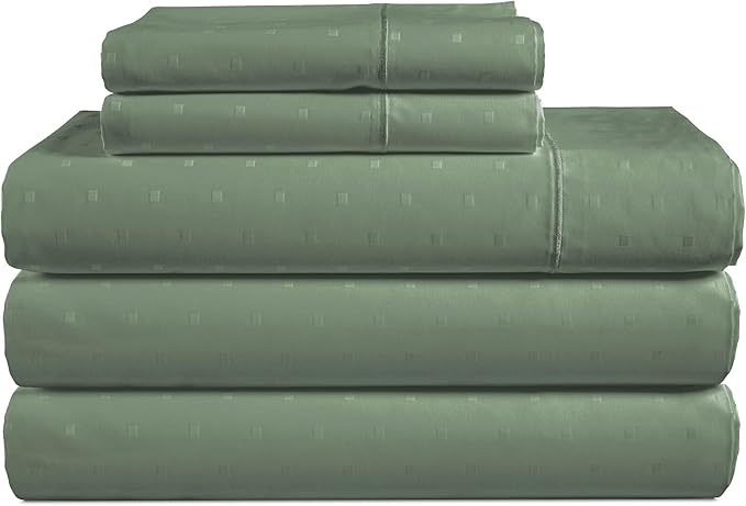 Linen Bed Sheet Set - Split King - 16 in Deep Pocket - 5 Piece