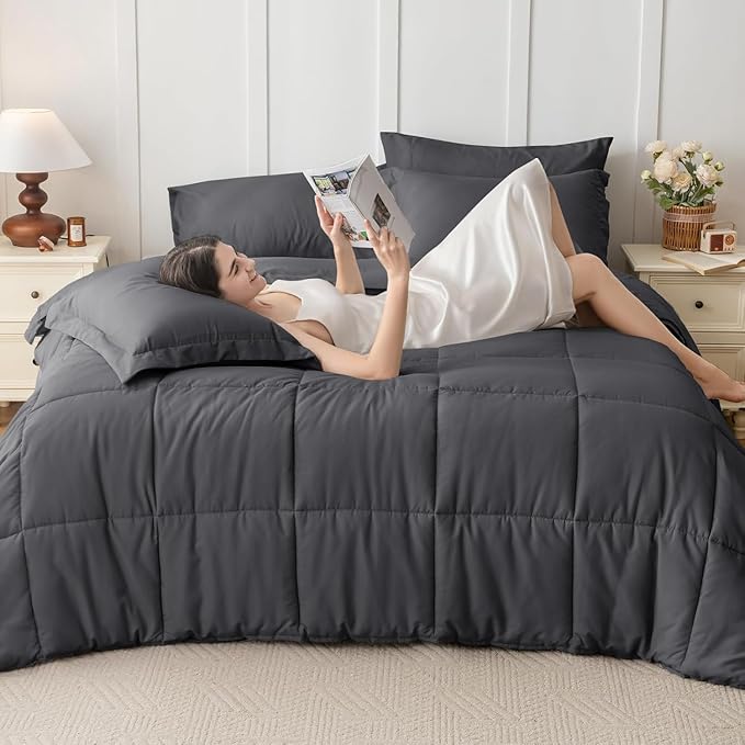 Down Alternative Comforter Set - Twin - 5 Piece