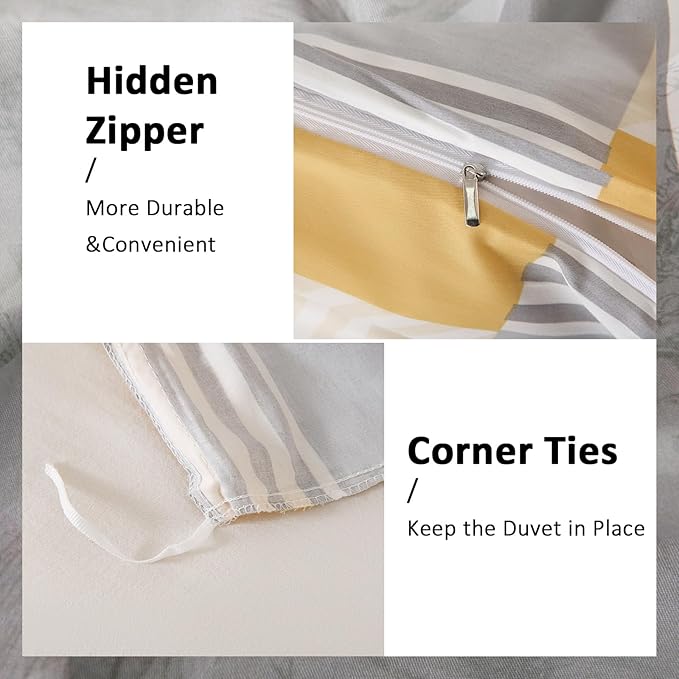 Duvet Cover Set - Queen - 3 Piece