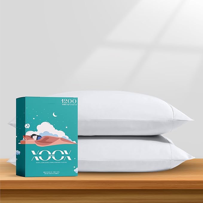 Linen Cooling Pillowcase Set - Queen - 2 Piece