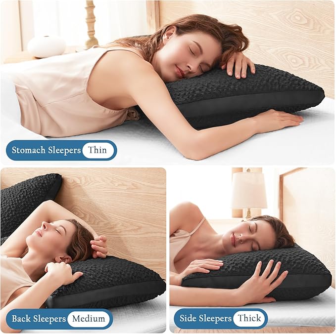 Memory Foam Cooling Bed Pillow - Standard