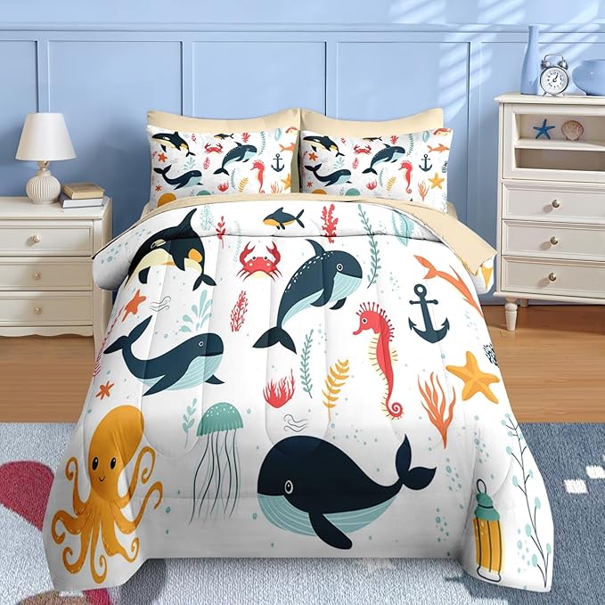 Comforter Set - Queen - 7 Piece