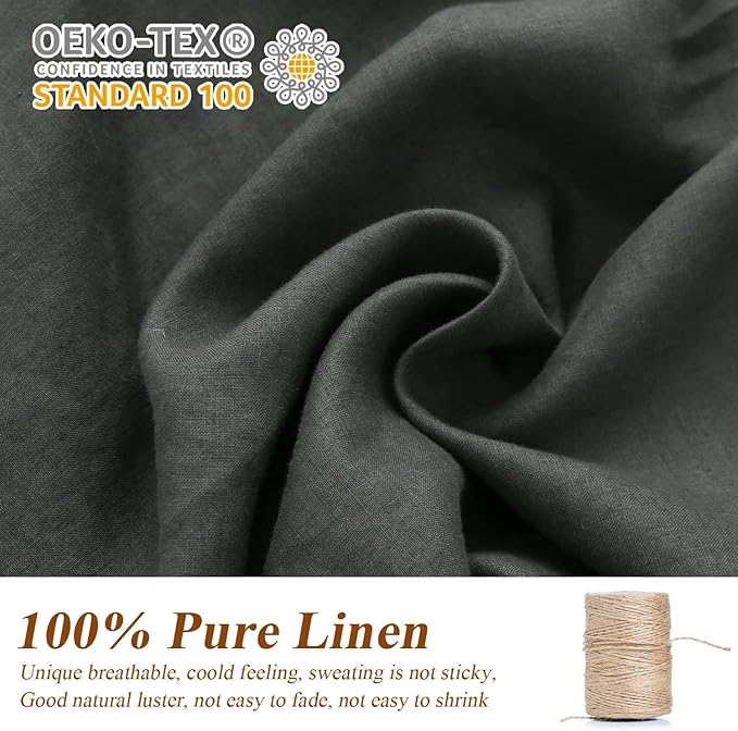 Linen Pillowcase Set - 2 Piece