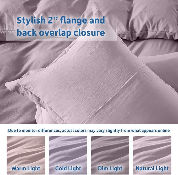 Duvet Cover Set - King - 104 x 90 in - 3 Piece