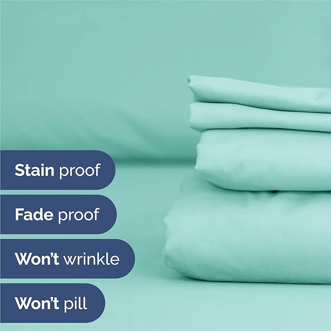 Cooling Bed Sheet Set - King - 6 Piece