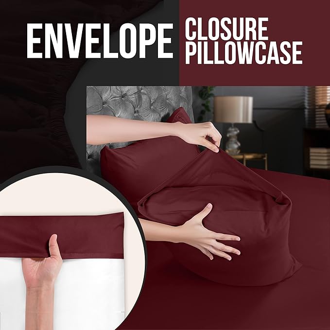 Microfiber Pillowcase - Queen - 20 x 30 in - 12 Pack