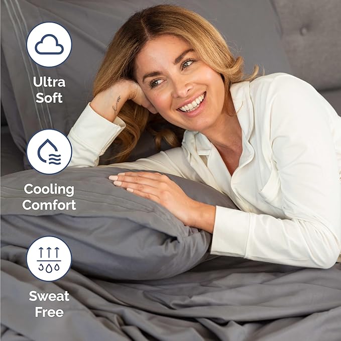 Cooling Bed Sheet Set - Twin - 3 Piece
