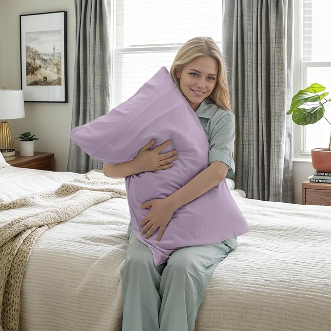 Bamboo Cooling Pillowcase Set - Standard - 20 x 26 in - 2 Pack - 2 Piece