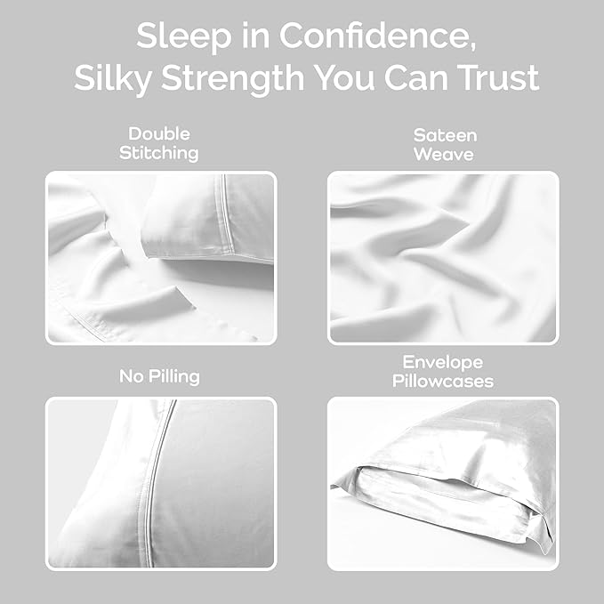 Linen Cooling Pillowcase - King