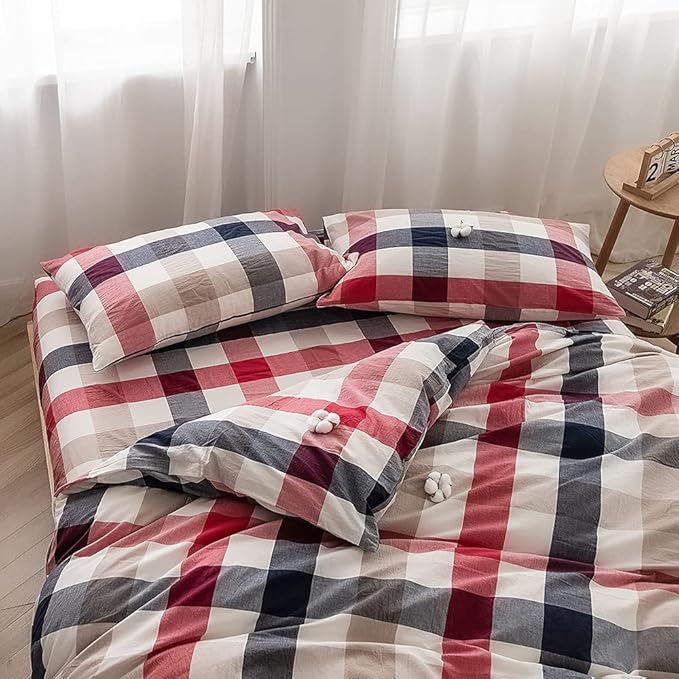 Linen Duvet Cover Set - Full
