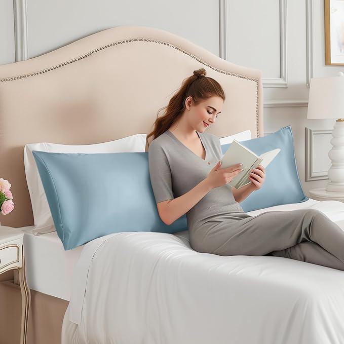 Mulberry Silk Cooling Pillowcase - 20 x 54 in