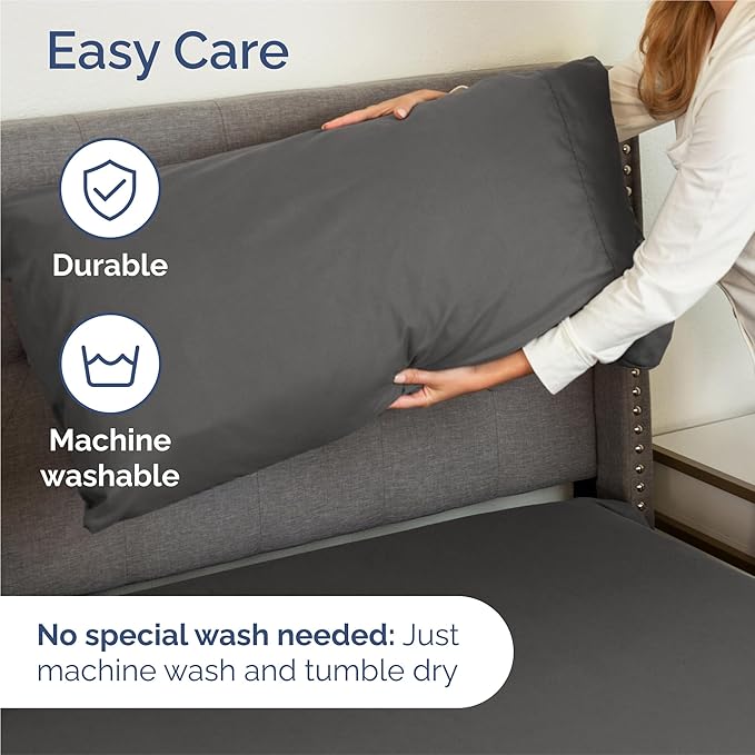 Cooling Bed Sheet Set - Twin - 16 in Deep Pocket - 4 Piece