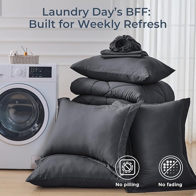 Comforter Set - King - 7 Piece