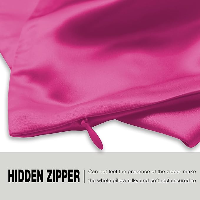 Satin Pillowcase Set - Standard - 2 Piece