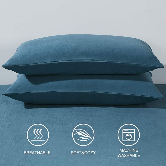 Microfiber Pillowcase Set - King - 20 x 36 in - 2 Pack - 2 Piece