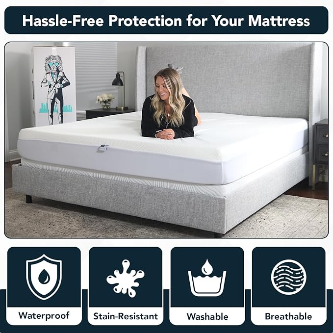 Waterproof Mattress Protector - King