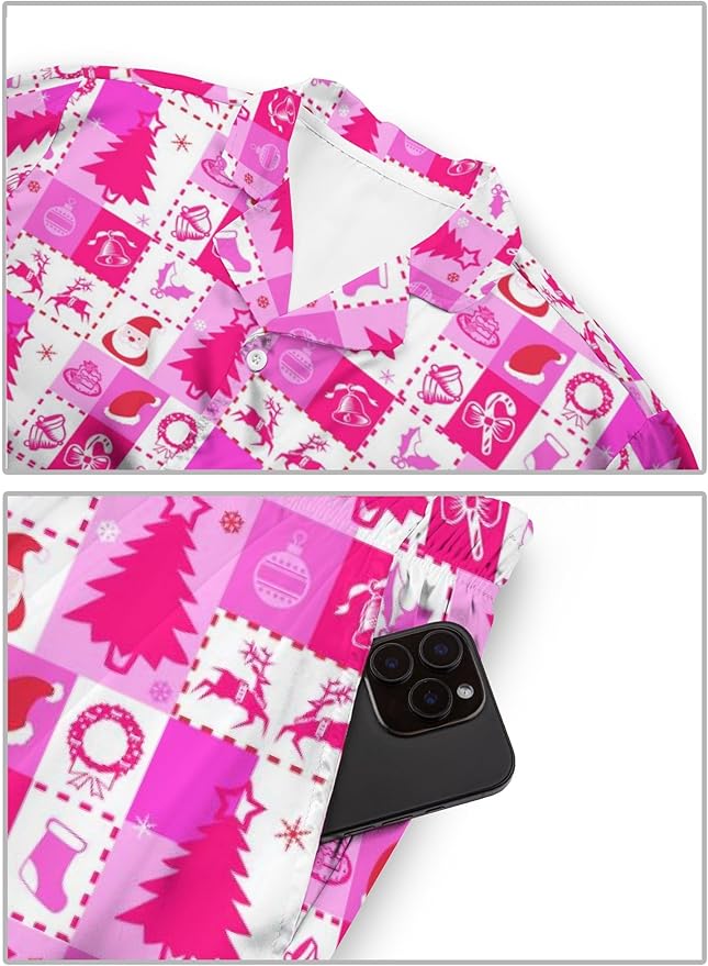 Women's Pajama Set - Short Sleeve - 2 Piece