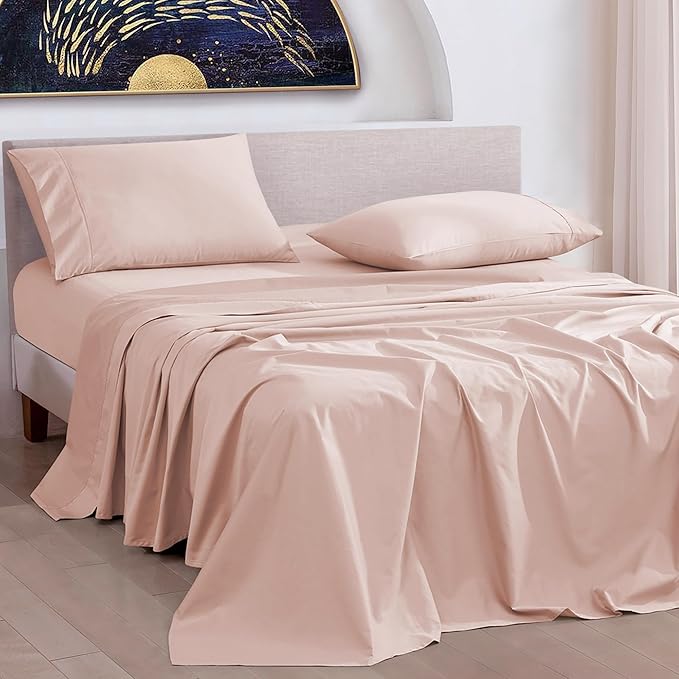 Bed Sheet Set - California King - 16 in Deep Pocket - 4 Piece