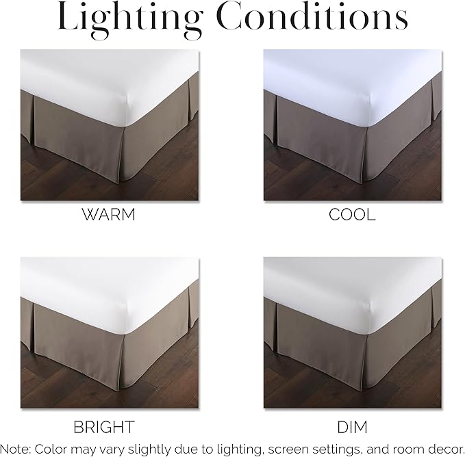 Bed Skirt - Queen - 14 in Drop