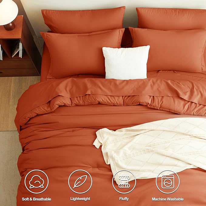 Down Alternative Comforter Set - Queen - 7 Piece