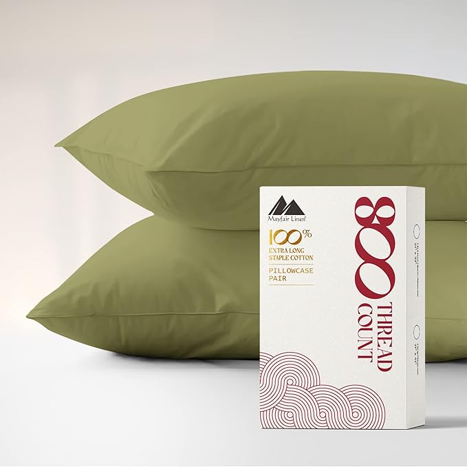 Linen Cooling Pillowcase Set - King - 2 Piece