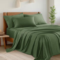 Bamboo Cooling Bed Sheet Set - King - 6 Piece