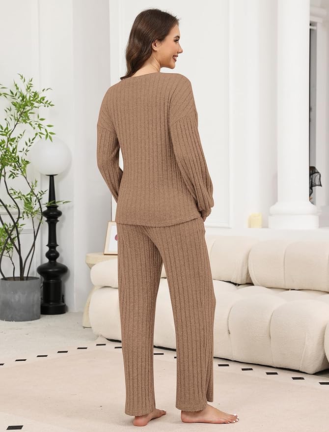 Women's Pants Pajama Set - Long Sleeve - 2 Piece