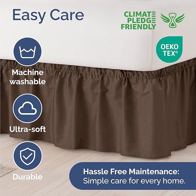 Bed Skirt - Queen - 18 in Drop